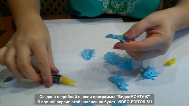 Новый год! Снежинка из фоамирана.
