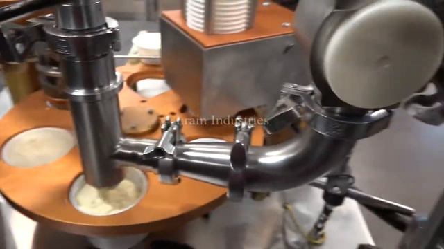 Gold Cup Automatic Stainless Steel Rotary Cup Filler Demonstration смотреть онлайн