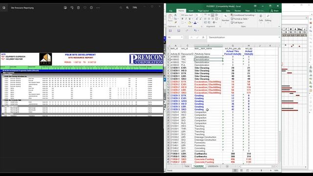 PCM P04 S40 - HOW TO UPDATE PROGRESS & ACTUALS IN PRIMAVERA P6 EXPORTED MICROSOFT EXCEL "XLS" FORMA смотреть онлайн