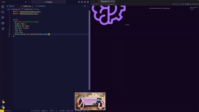 ASMR Programming - Animated Landing Page With React.js, Vite and GSAP. PART 1 - No Talking смотреть онлайн
