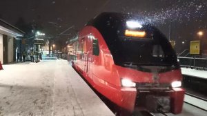 Электропоезд ЭШ2-005 " STADLER" Евразия аэропорт Шереметьево - Москва проезжает станцию Водники МЦД