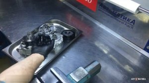 Ремонт компрессора кондиционера Mercedes. Замена муфты