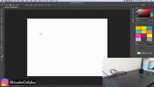How to hand letter in Photoshop using a Wacom Tablet Tutorial смотреть онлайн