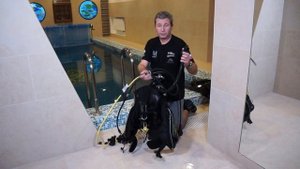 Сбор акваланга (SCUBA) и подготовка ко входу в воду
