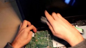 Remove battery of ASUS R541U Notebook