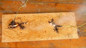 ФИГУРЫ ЛИХТЕНБЕРГА НА ОСБ/ LICHTENBERG FIGURES ON OSB