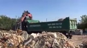 Видео - Работа манипулятора погрузчика