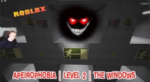 Roblox УЖАСЫ ➤ Apeirophobia HORROR ➤ Level 2 ➤ The Windows ➤ Прохождение Роблокс- Апейрофобия Хоррор