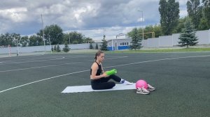 Упражнения с мячом для пилатеса + мфр