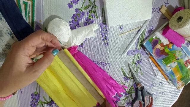Мастер класс Масленица Кукла из бумаги (центральная городская библиотека)
