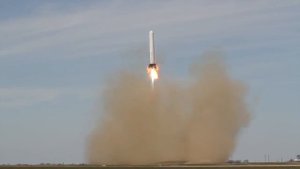 Тест многоразовой ракеты-носителя Grasshopper компании SpaceX