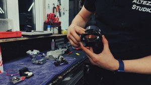 Honda Accord 8 установка светодиодных модулей bi-led