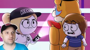 FNAF Security Breach - мульт обзор (Анимация). Реакция на Найса.