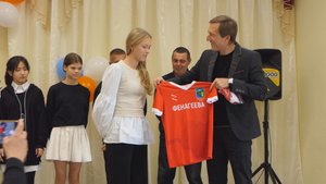 Визит А.И. Живайкина в п. Комсомольский