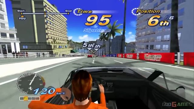 Outrun 2006: Coast to Coast - Gameplay PS2 HD 720P смотреть онлайн