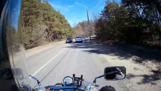 Honda Steed 400 первый выезд в 2022 смотреть онлайн