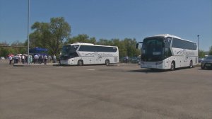 В аэропорту Минвод открыли новый остановочный пункт.