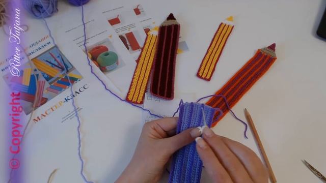 #88. Закладка «КАРАНДАШ». Крючок.