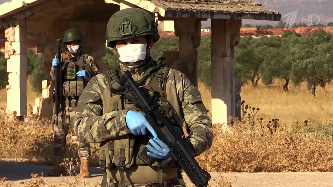 Российские военные провели совместное патрулирован...урецкими коллегами в идлибской зоне деэскалации