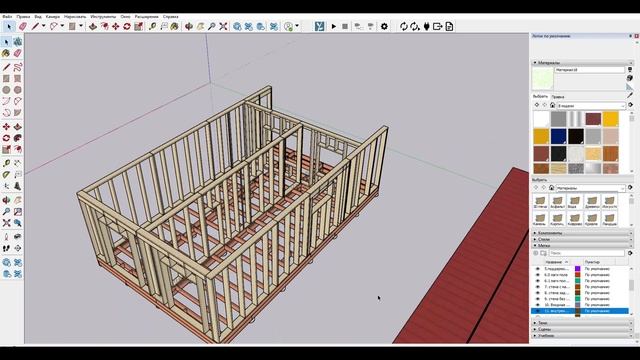 Готовый проект каркасного дома 42 кв.м. смотреть онлайн