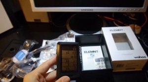 Распаковка и краткий обзор велокомпьютера Wahoo ELEMNT
