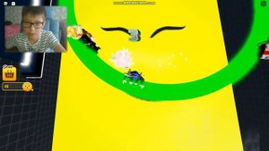 Бегаем от красной стены в ROBLOX