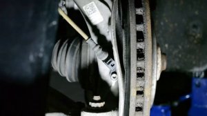 ABS Wheel Speed Sensor Replacement On My Audi A4 B8