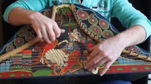 Шлемовидные гусли, Нижегородские - наигрыш под песни "Сормач". Gusli.