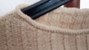 Джемпер спицами. Желуди .Джунко  Окамото.