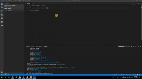 Nodejs tutorial 2 (Creating nodejs http server)
