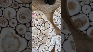 подставка под горячее из дерева можжевельник