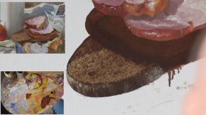 Как написать хлеб - Урок живописи маслом - Юрий Клапоух 2020