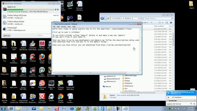DeadlyPkers - How to fix the webclient/client смотреть онлайн