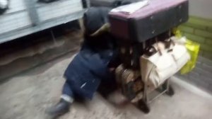 Бомж Гоголь с поклажами