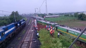 поезд локомотив авария