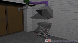 Вытяжной зонт под вентиляцию.  Место для сварки в гараже.