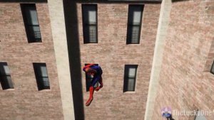 GTA 5 SPIDERMAN PARKOUR FAILS #15 Flooded Libery City