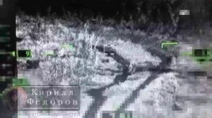 Удар "Вихрем" по технике ВСУ