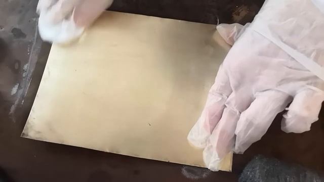 Чистим цветной металл быстро с помощью  Нанотрилан ( паста для чистки металла)