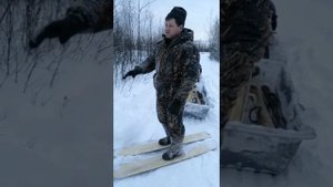 Лыжи с камусом
