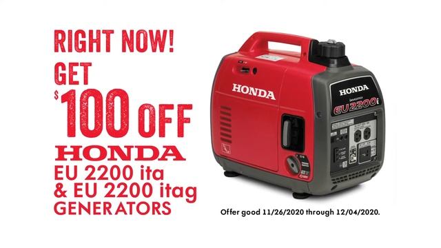 Suburban Lawn Equipment Honda EU2200 100 off Generators 2020