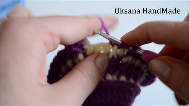 Как быстро связать домашние тапочки крючком. Crochet Slippers смотреть онлайн
