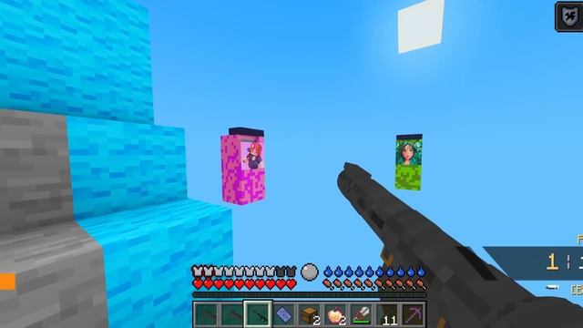 Чанк України проти чанку Мавки + Беззубик + Дівчина Майнкрафт Батл  minecraft Майнкрафт Українською