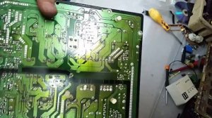 SAMSUNG PS42A410C1 PLASMA TV Repair power light works but does not start