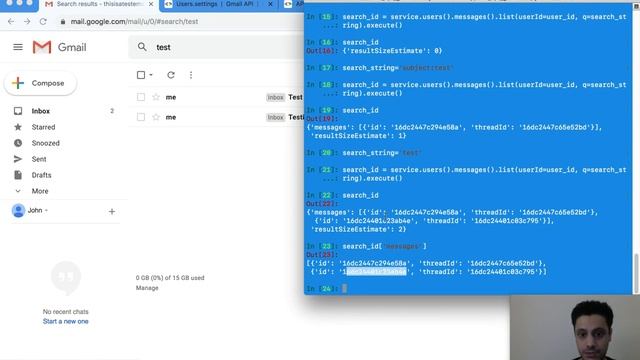 Using Gmail's API To Search & Display Emails Using Python