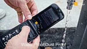 Защищенный кнопочный раскладной телефон AGM M8 Flip. Раскладушка недорого