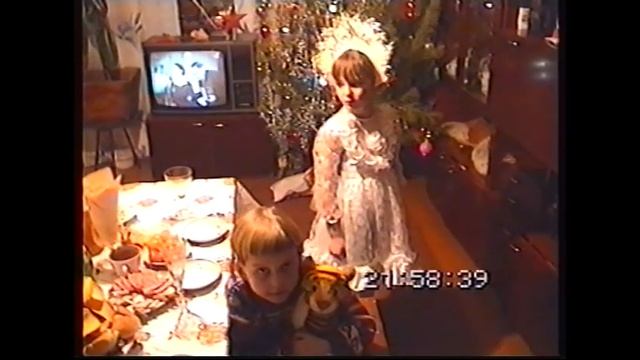 Встреча Нового 1998 года в Оловянной Читинской области