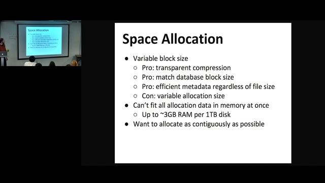 OpenZFS novel algorithms: snapshots, space allocation, RAID-Z - Matt Ahrens