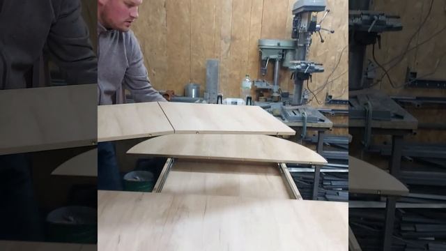 Обзор круглого стола с раздвижной системой смотреть онлайн