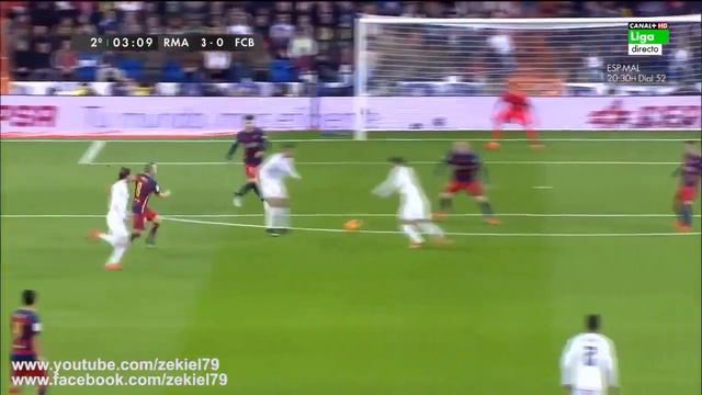 Реал Мадрид 7: 0 Барселона. Эль классико 2015